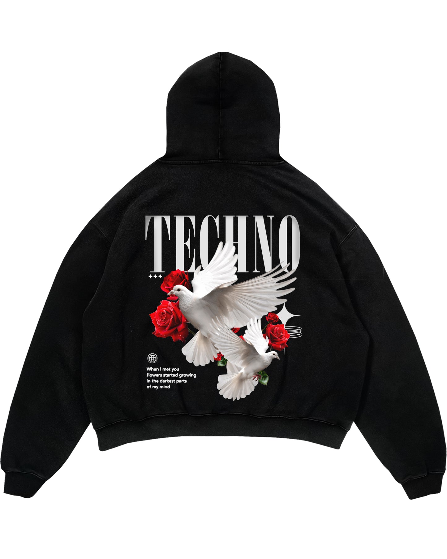 When I meet Oversized (Backprint) Hoodie