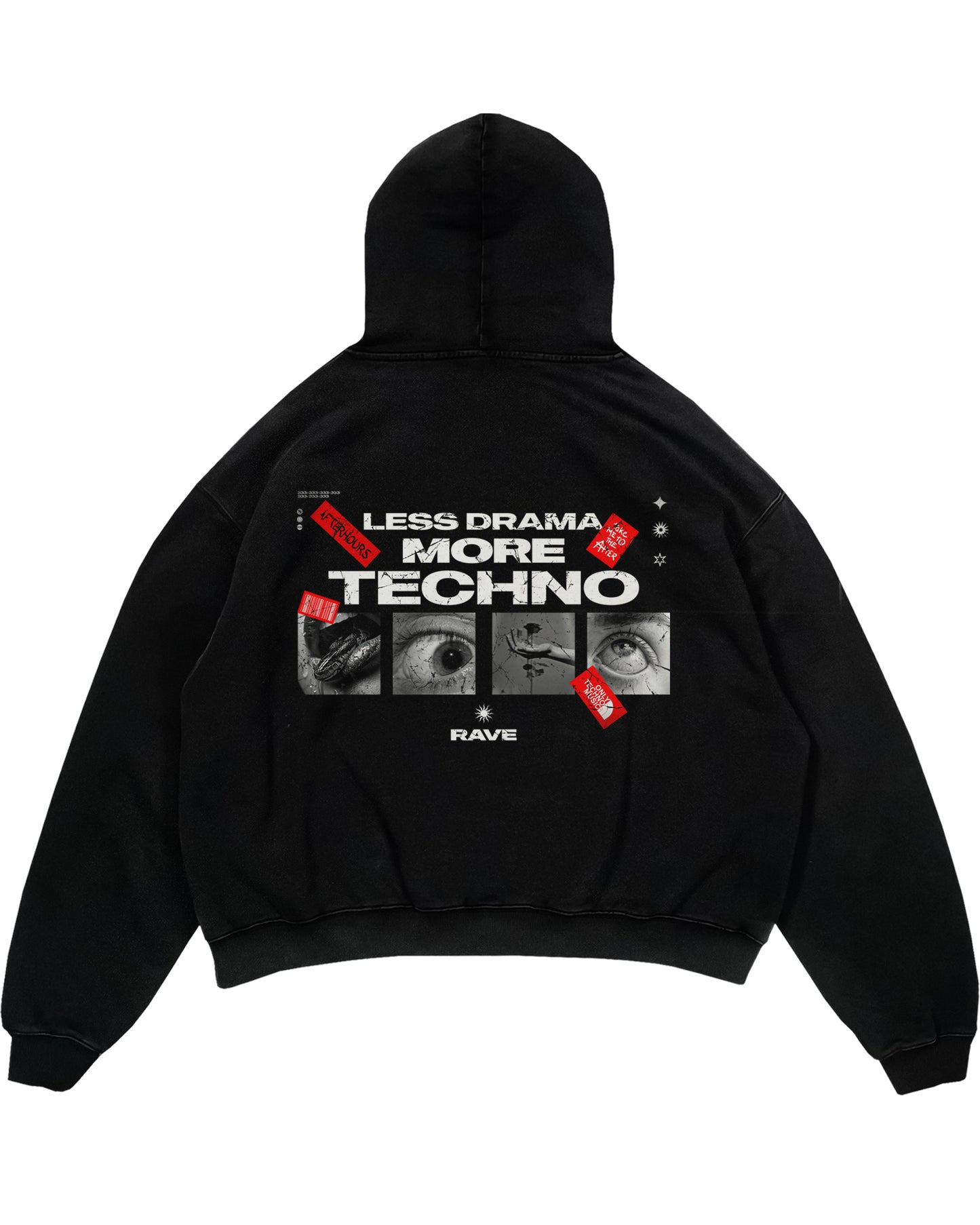 Drama Oversized (Backprint) Hoodie
