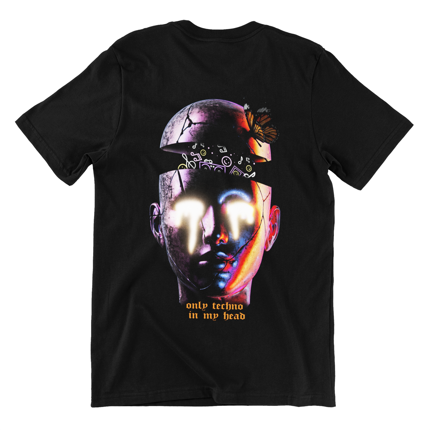 only techno (backprint) Shirt