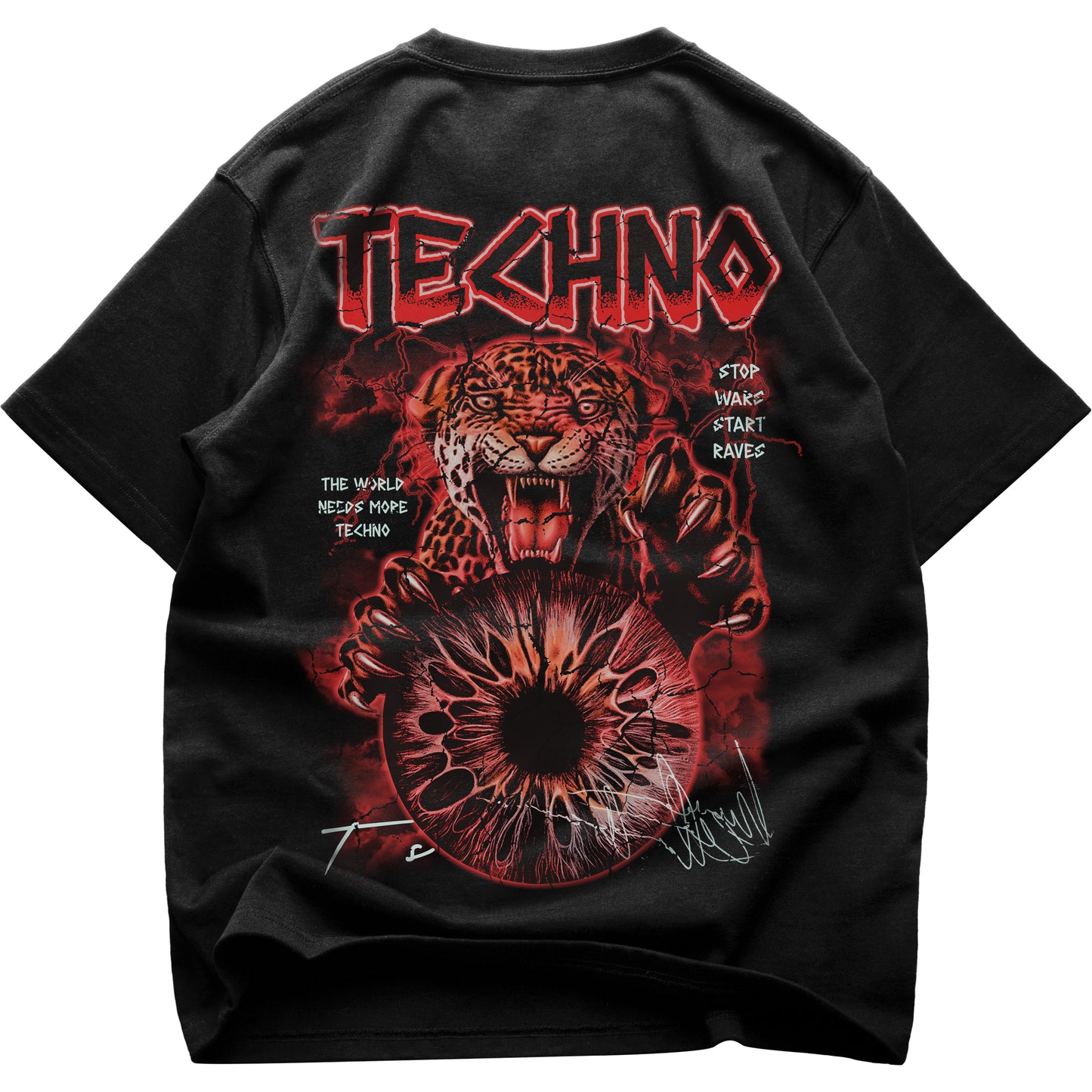 Tiger Oversized (Backprint) Shirt