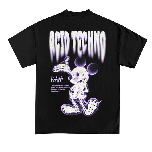 Acid techno (Backprint) Shirt