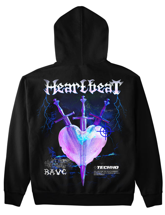 Heart Beat (Backprint) Hoodie