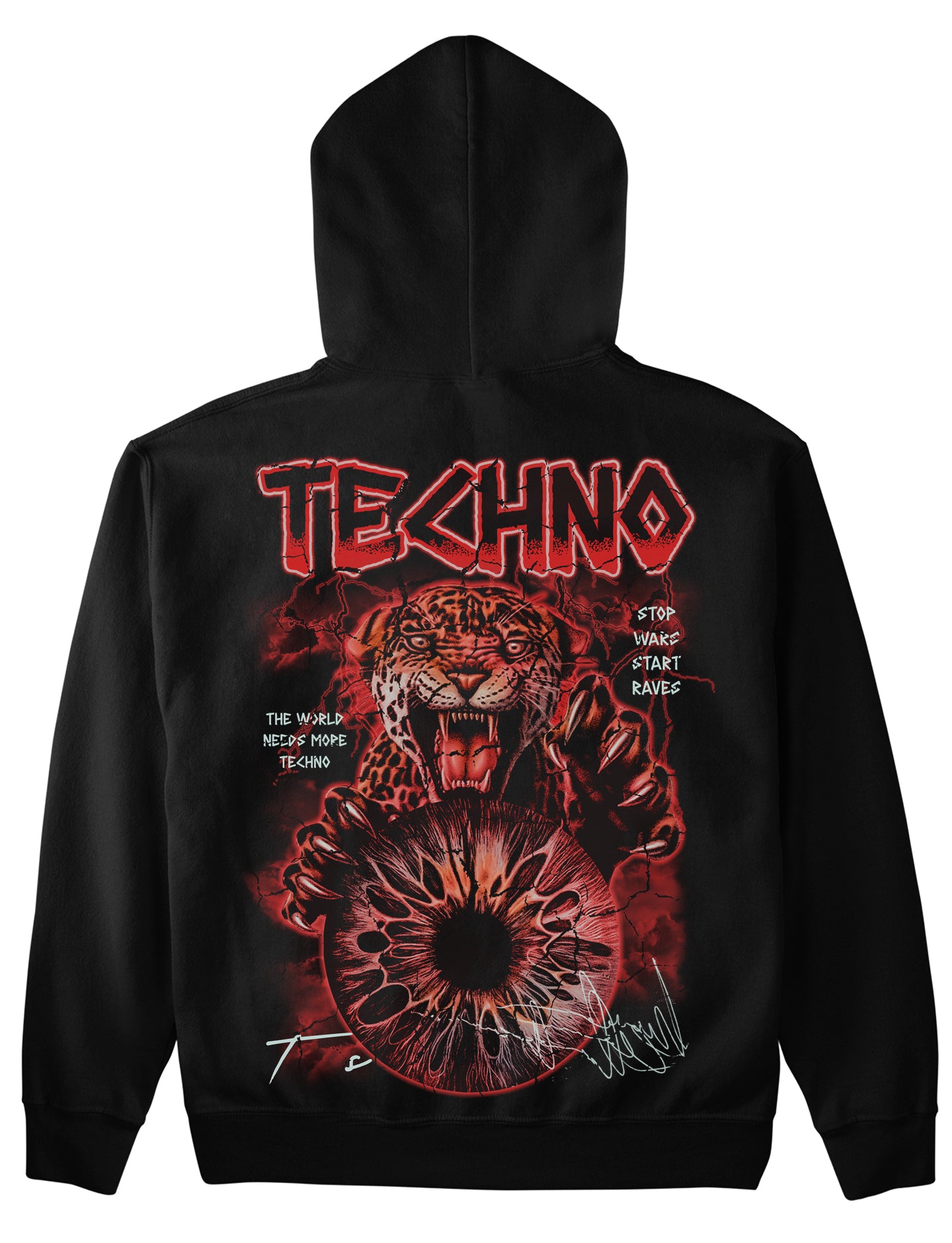 Tiger (Backprint) Hoodie