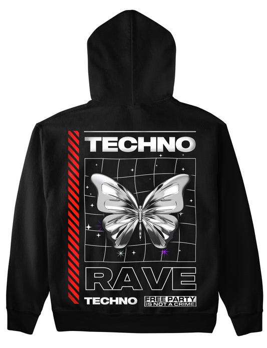 Free party (Backprint) Hoodie