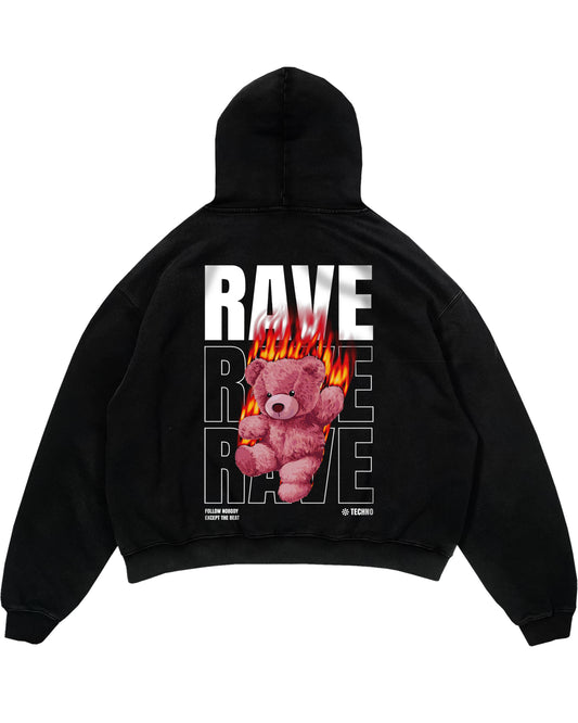 Rave Oversized (Backprint) Hoodie