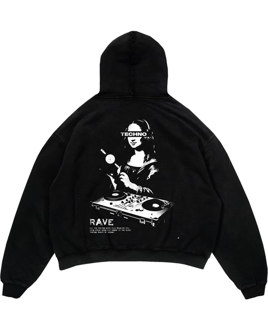 Rave Oversized (Backprint) Hoodie