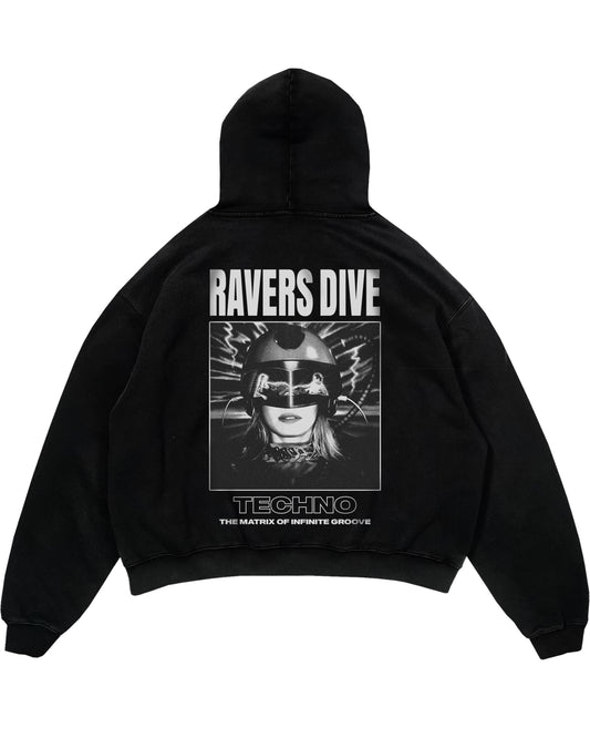 Dive Oversized (Backprint) Hoodie