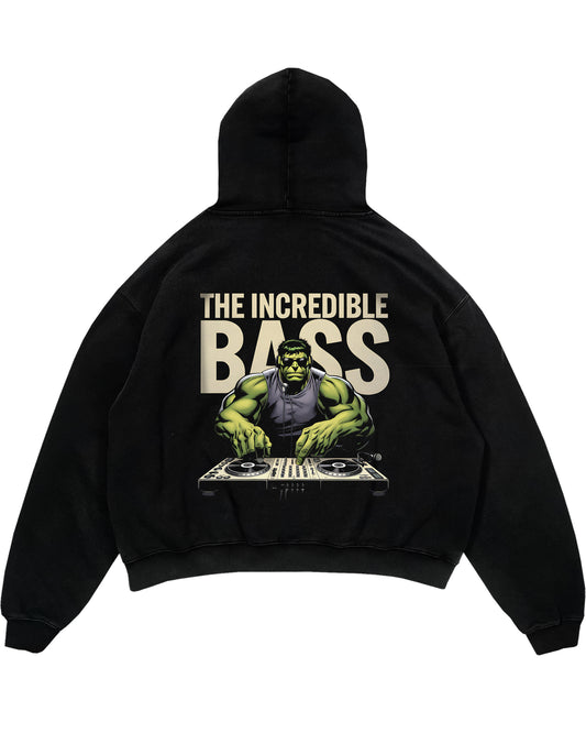 The incredible Bass Oversized (Backprint) Hoodie