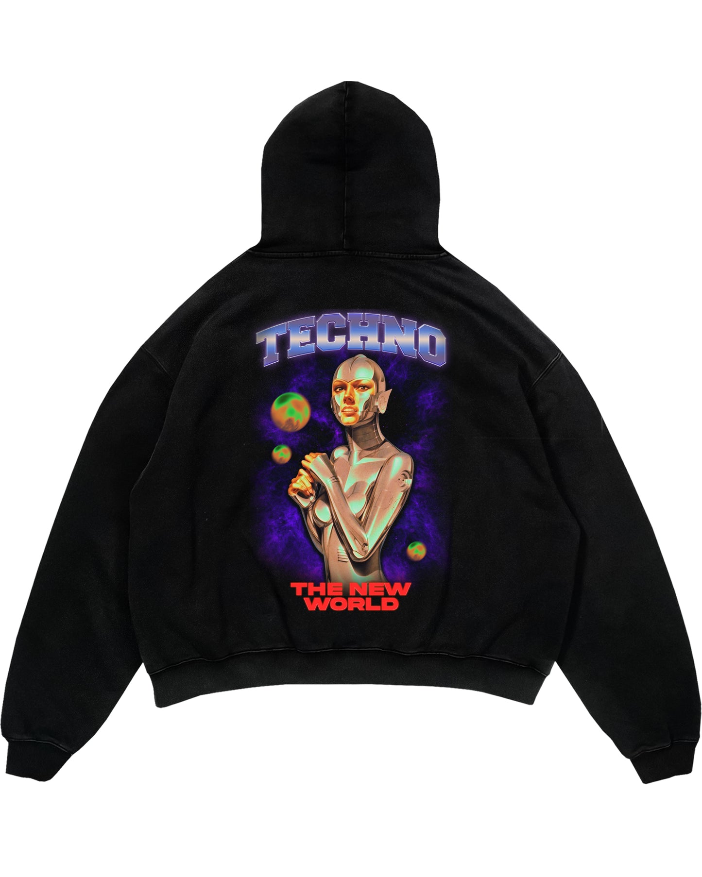 New World Oversized (Backprint) Hoodie