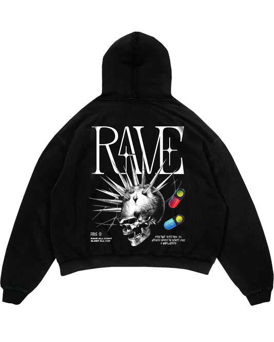 Skull Oversized (Backprint) Hoodie