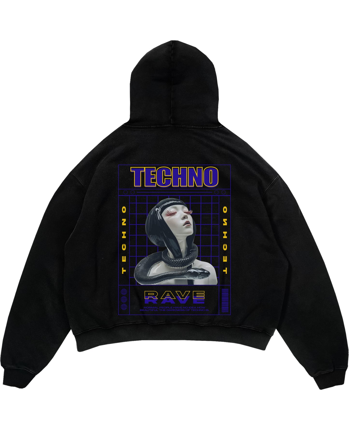Normal Oversized (Backprint) Hoodie
