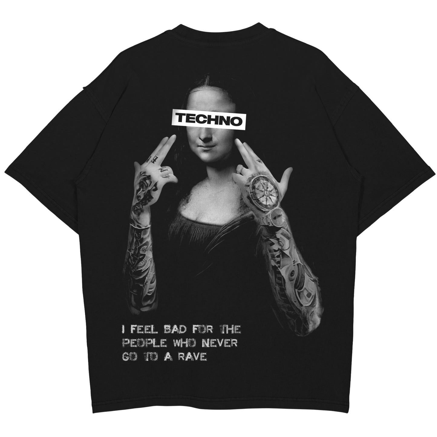 I feel bad Oversized (Backprint) Shirt