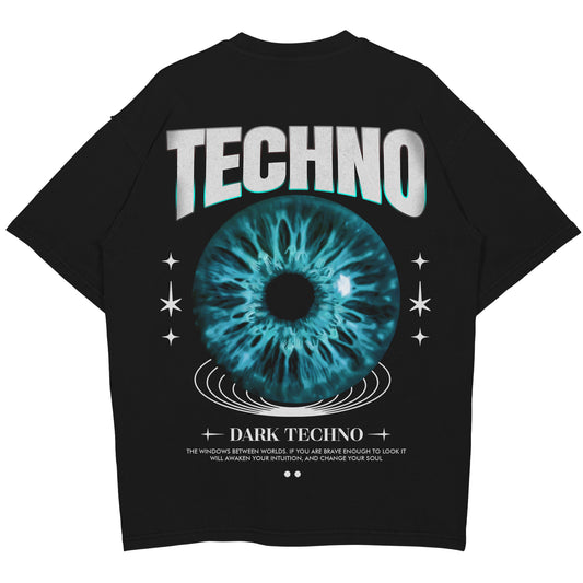 Dark Techno Oversized (Backprint) Shirt