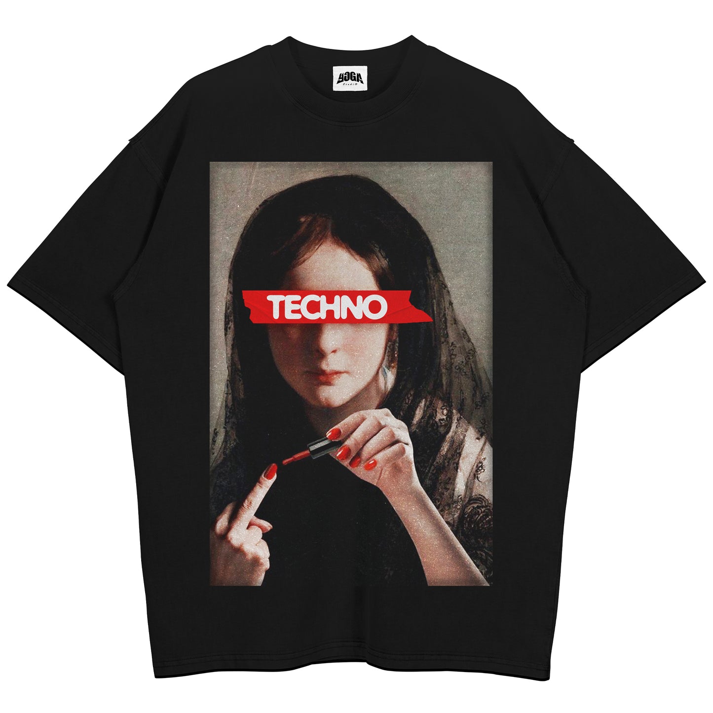 Techno Oversized Shirt