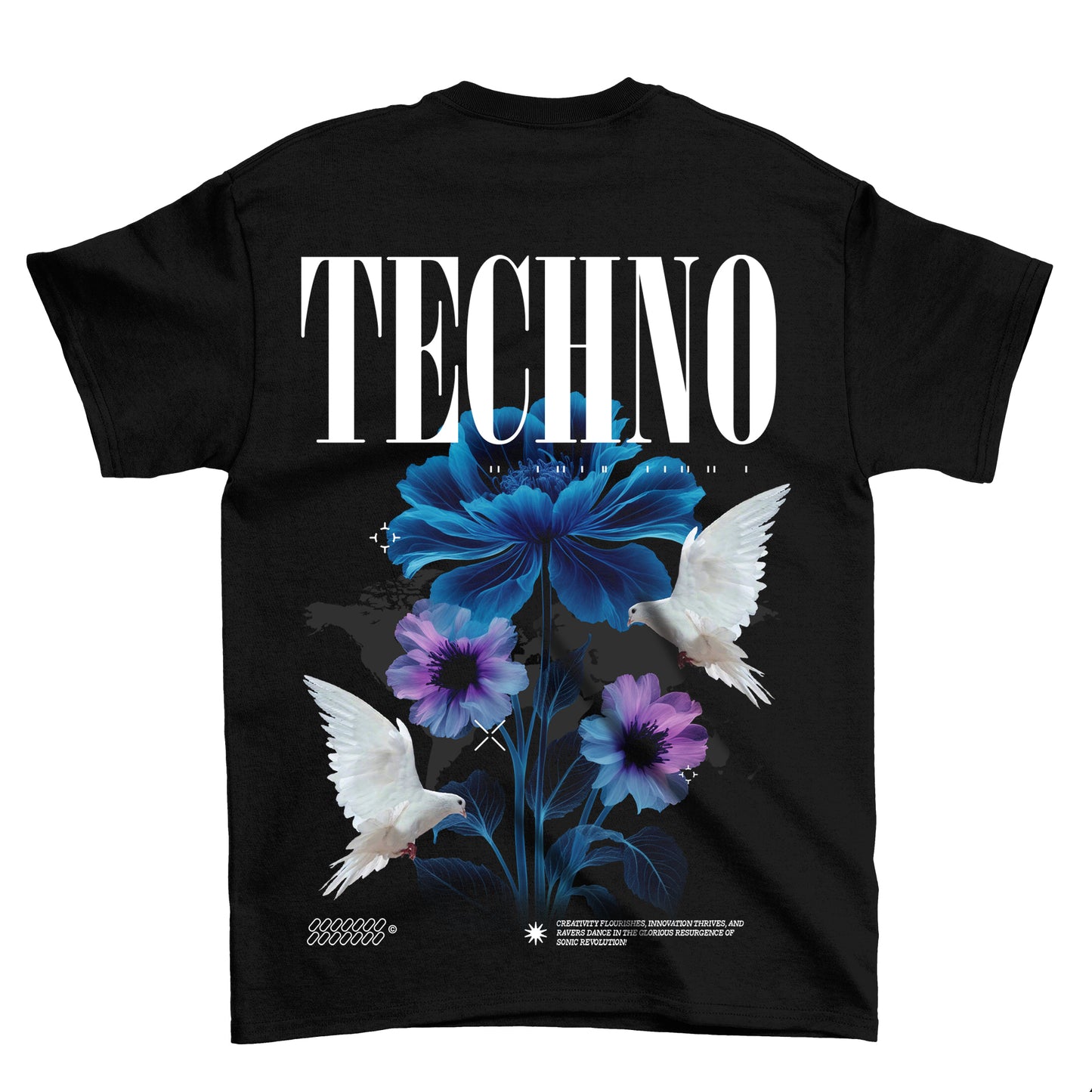 Techno Love (Backprint) Shirt