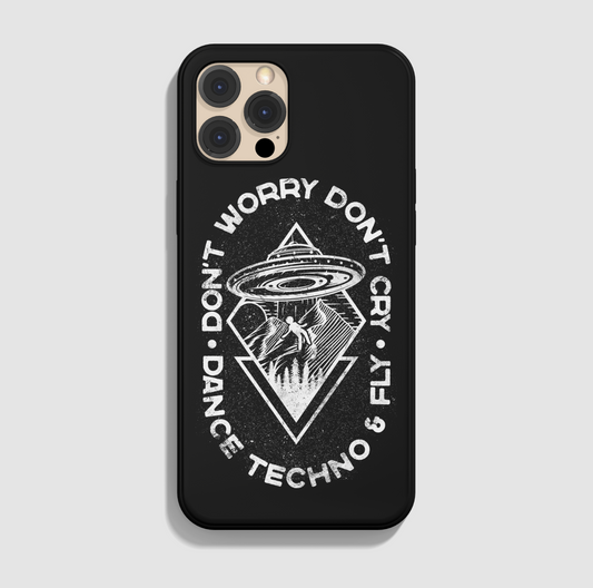 Don't worry iPhone case large