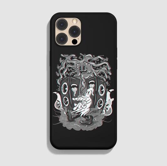 Ghost iPhone case large