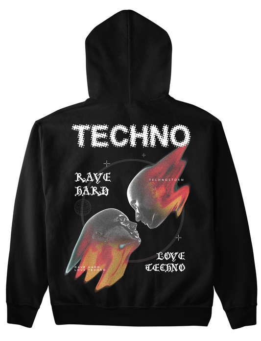 Techno Love Hoodie