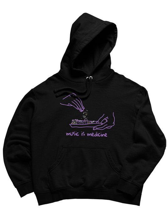 music is medicine Hoodie