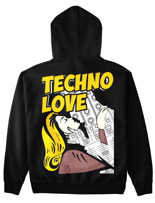 Techno Love Hoodie