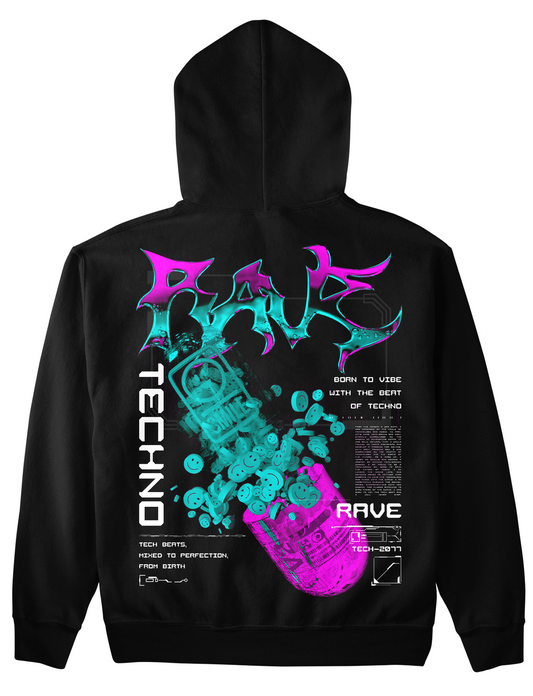 Born to Rave Hoodie