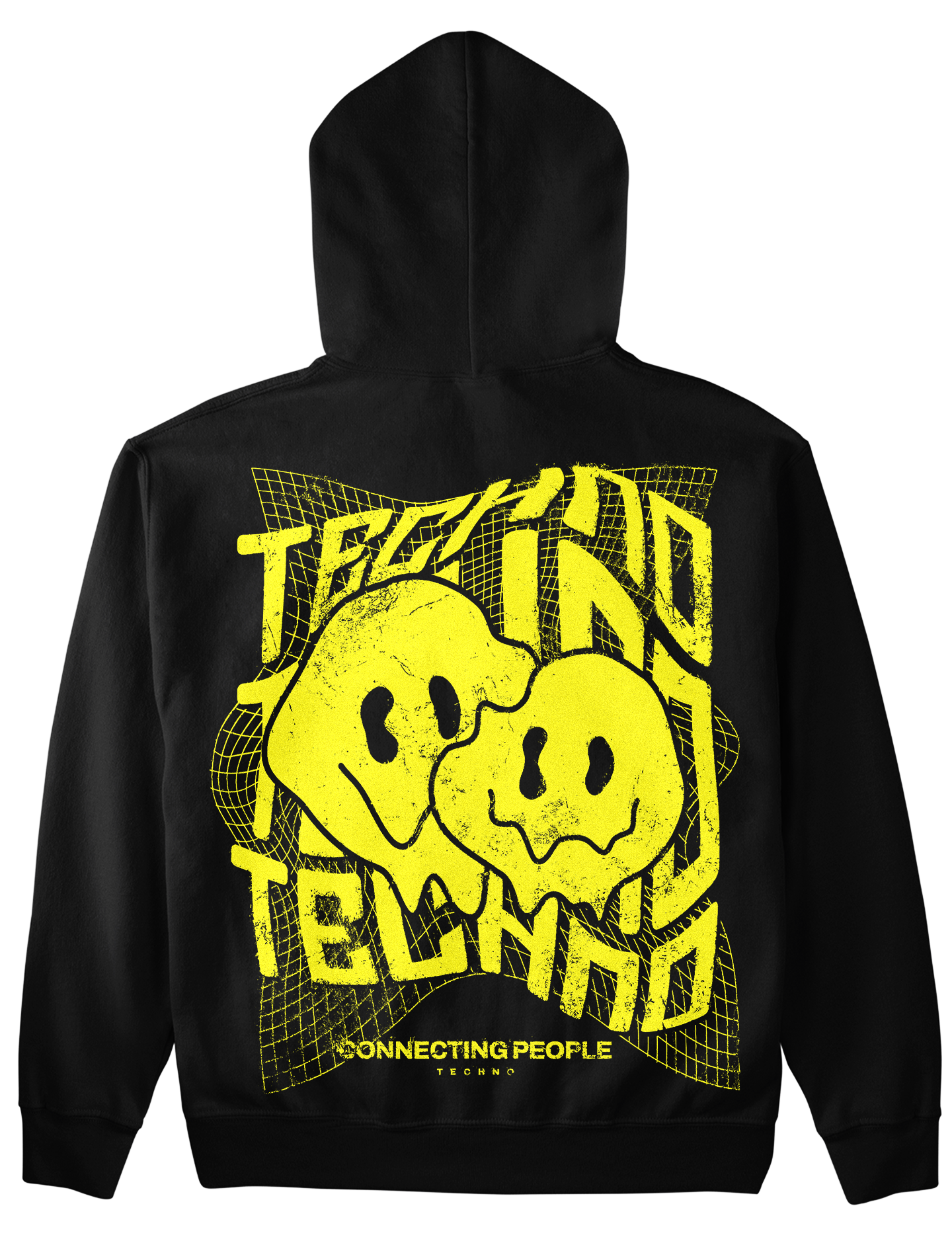 Techno connecting people Hoodie