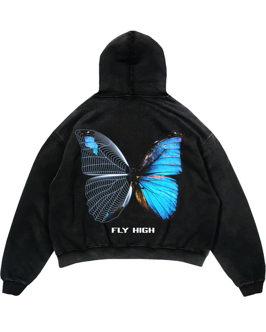 fly high Oversized Hoodie