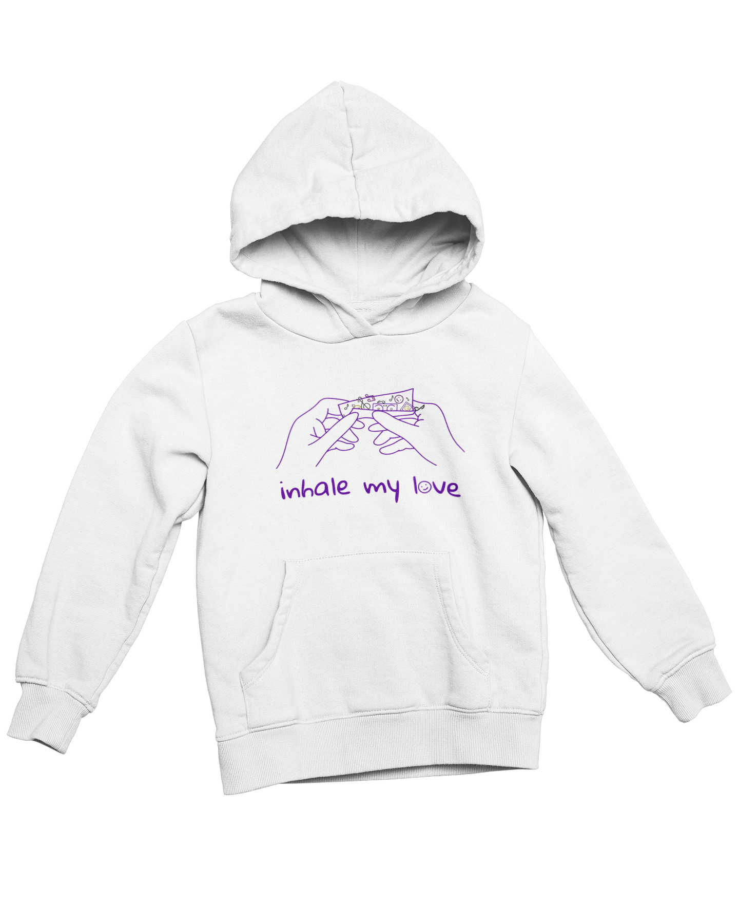 inhale hoodie