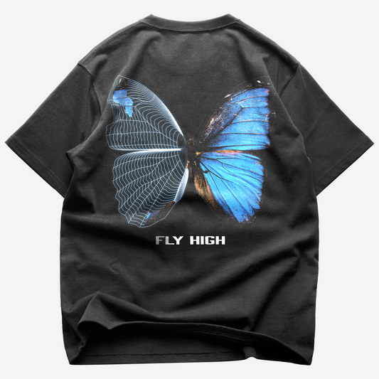 Fly high (Backprint) Oversize Blast