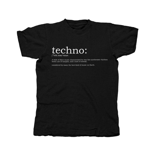 techno t shirt