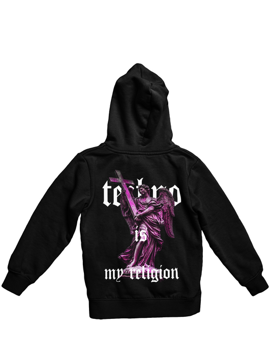 techno is my religion Hoodie