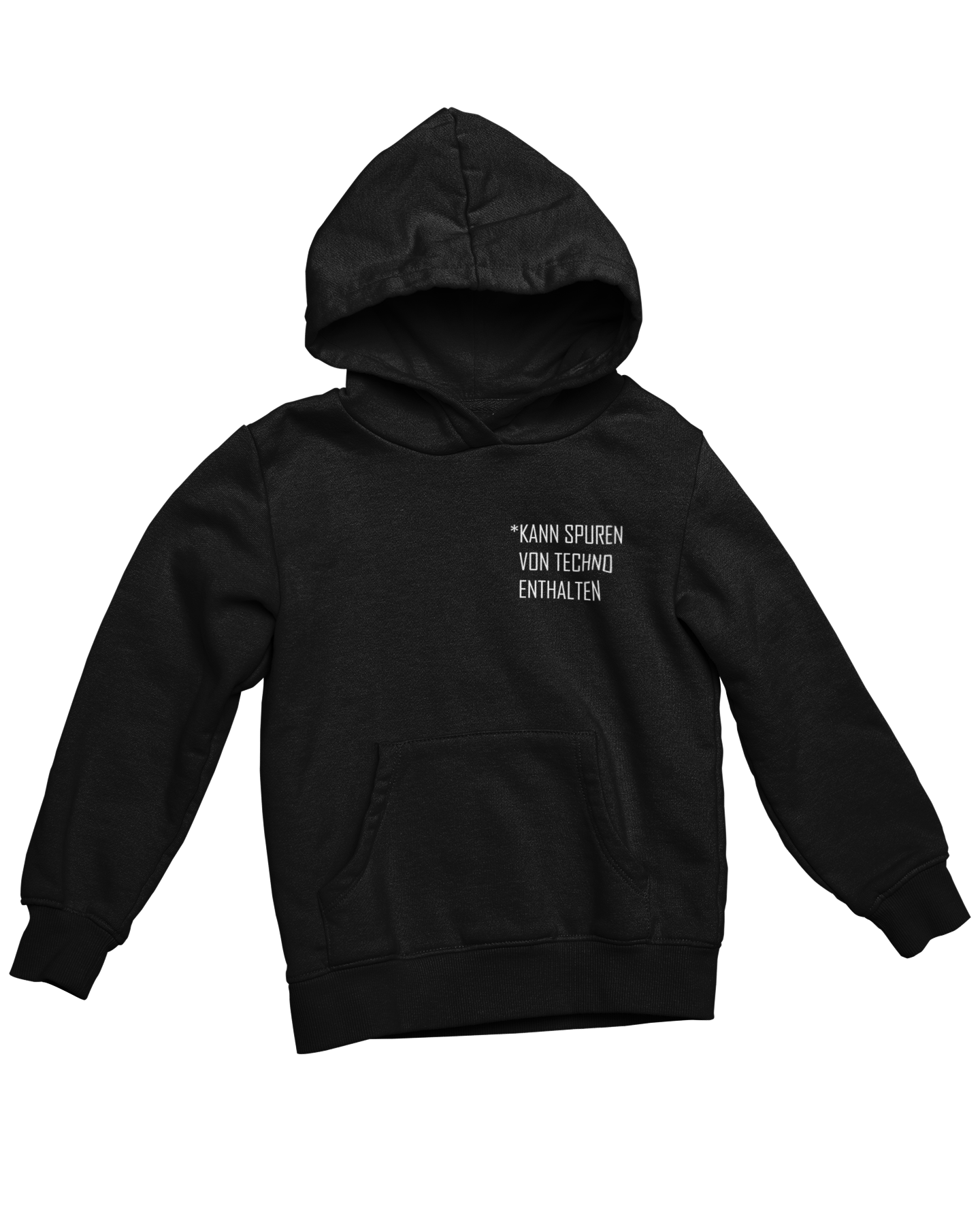 KANN SPUREN VON TECHNO ENTHALTEN Hoodie